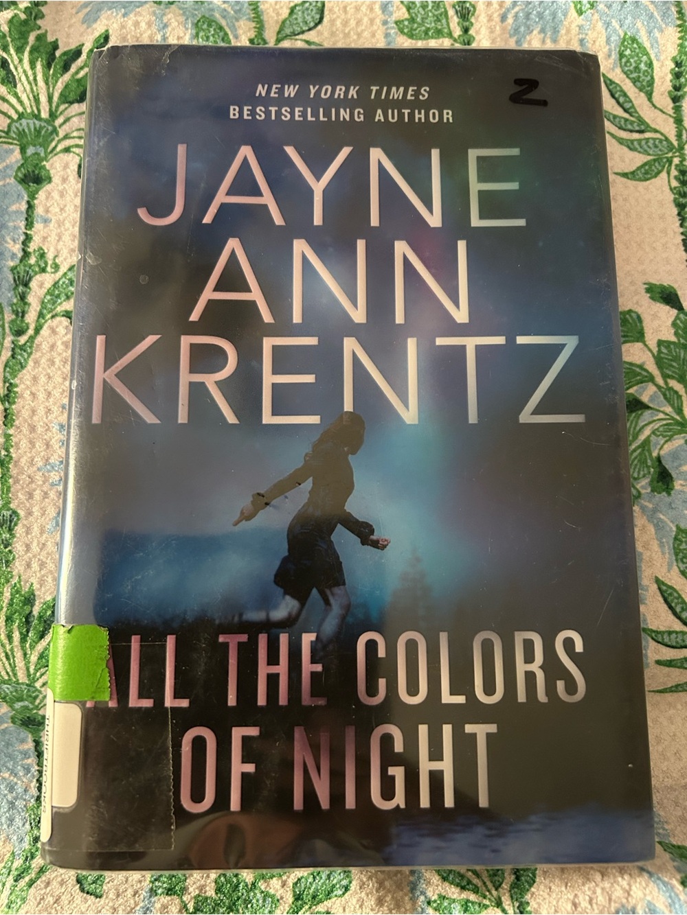Jayne Ann Krentz All the Colors of Night Hardcover Book Paranormal Fiction